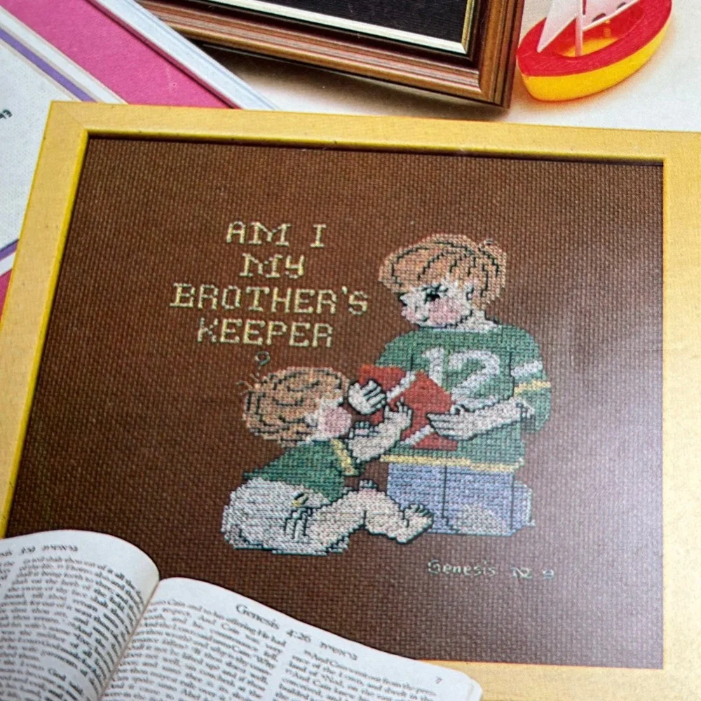 Mary Ellen Designs The Good Book Says Cross Stitch‎ Patterns 1983 Summit Designs